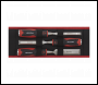 Sealey AK9238 Premier Hammer-Thru Wood Chisel Set 3pc
